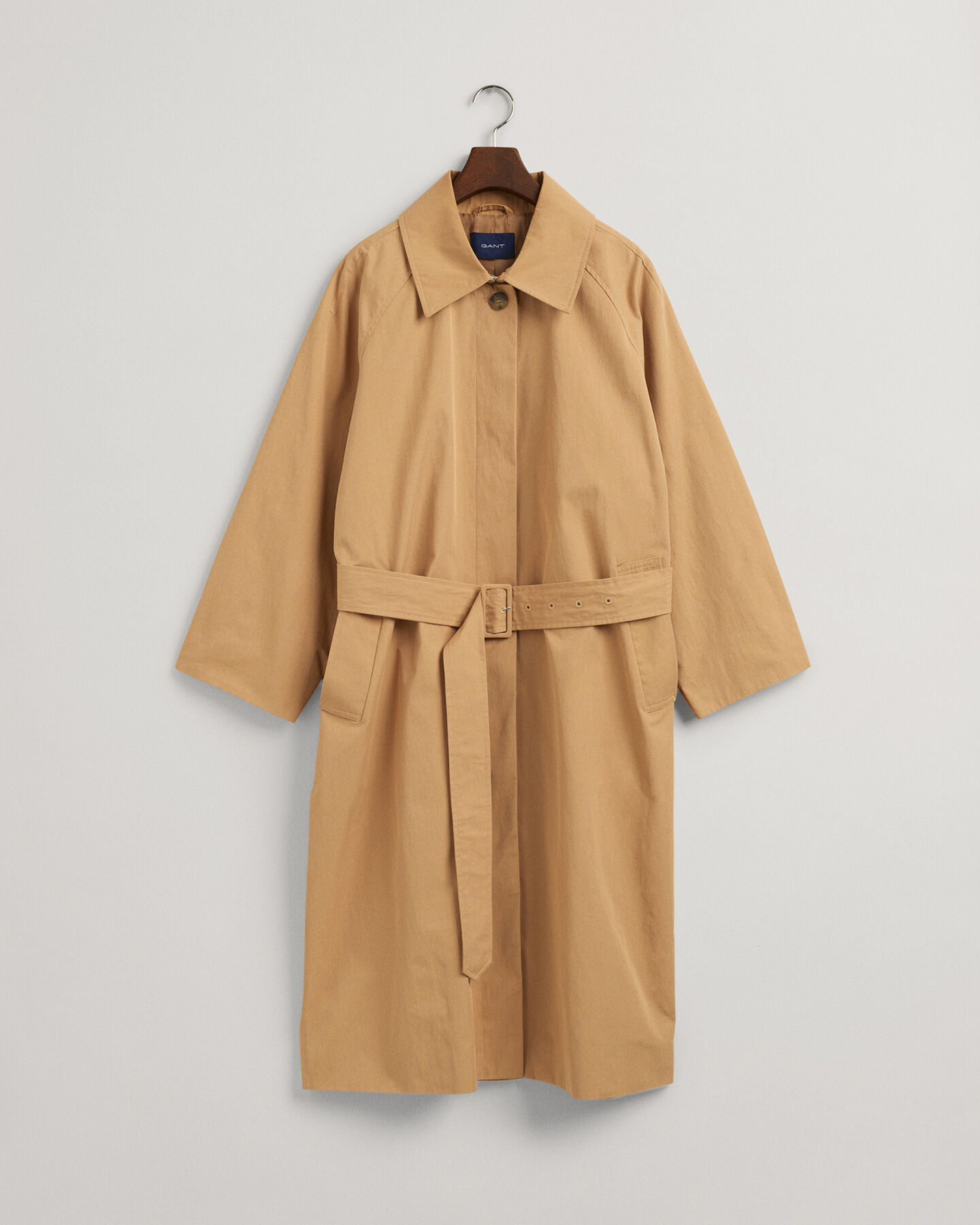 Kurzmantel aus Baumwollmischung