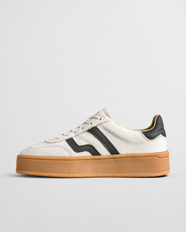 Cuzmani Sneaker aus Glatt- und Veloursleder