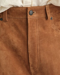 Jeans aus Veloursleder