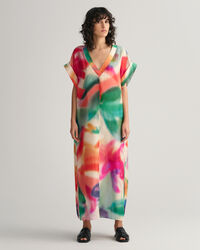 Kaftan mit Blumen-Print