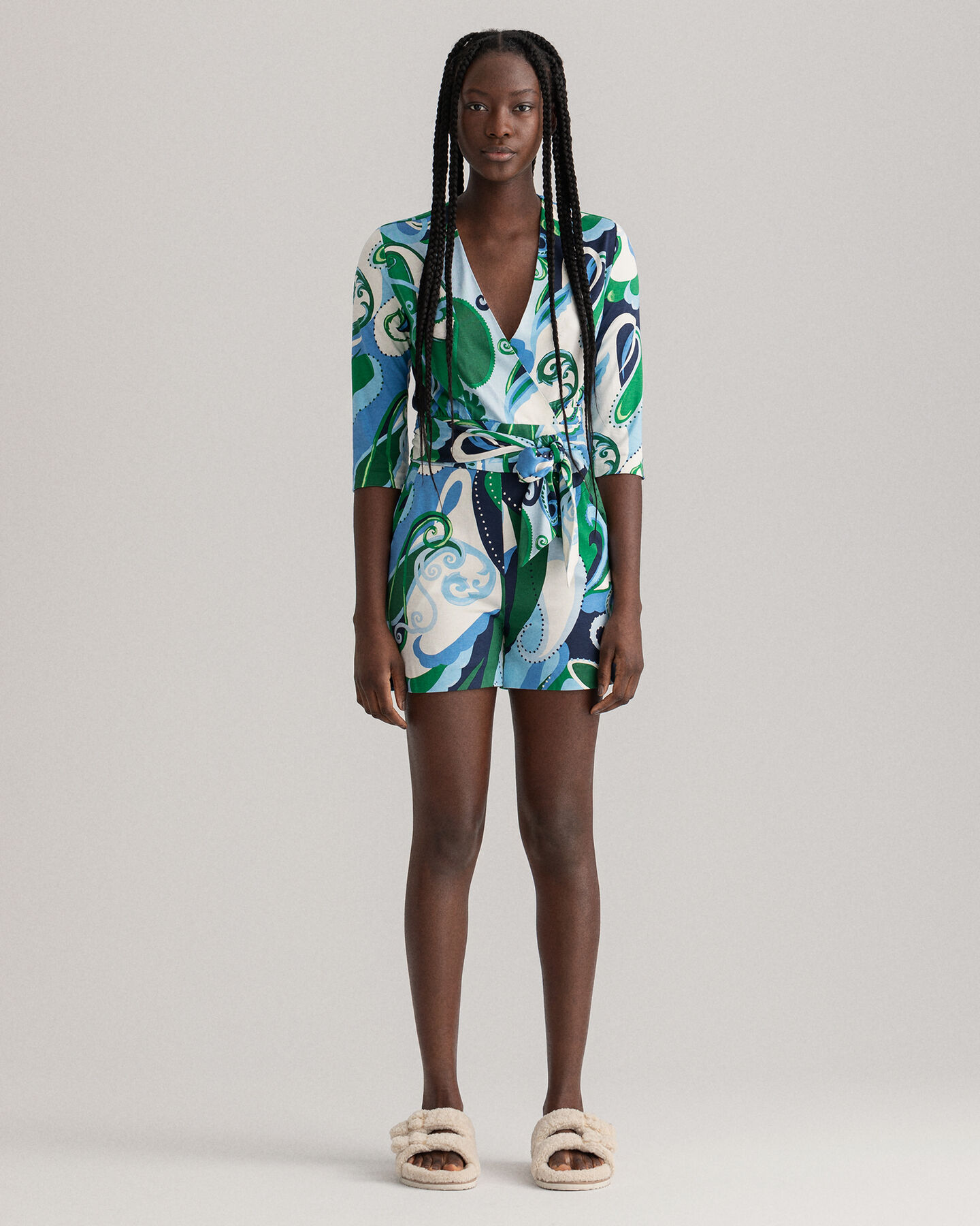 Jumpsuit mit Paisley-Muster