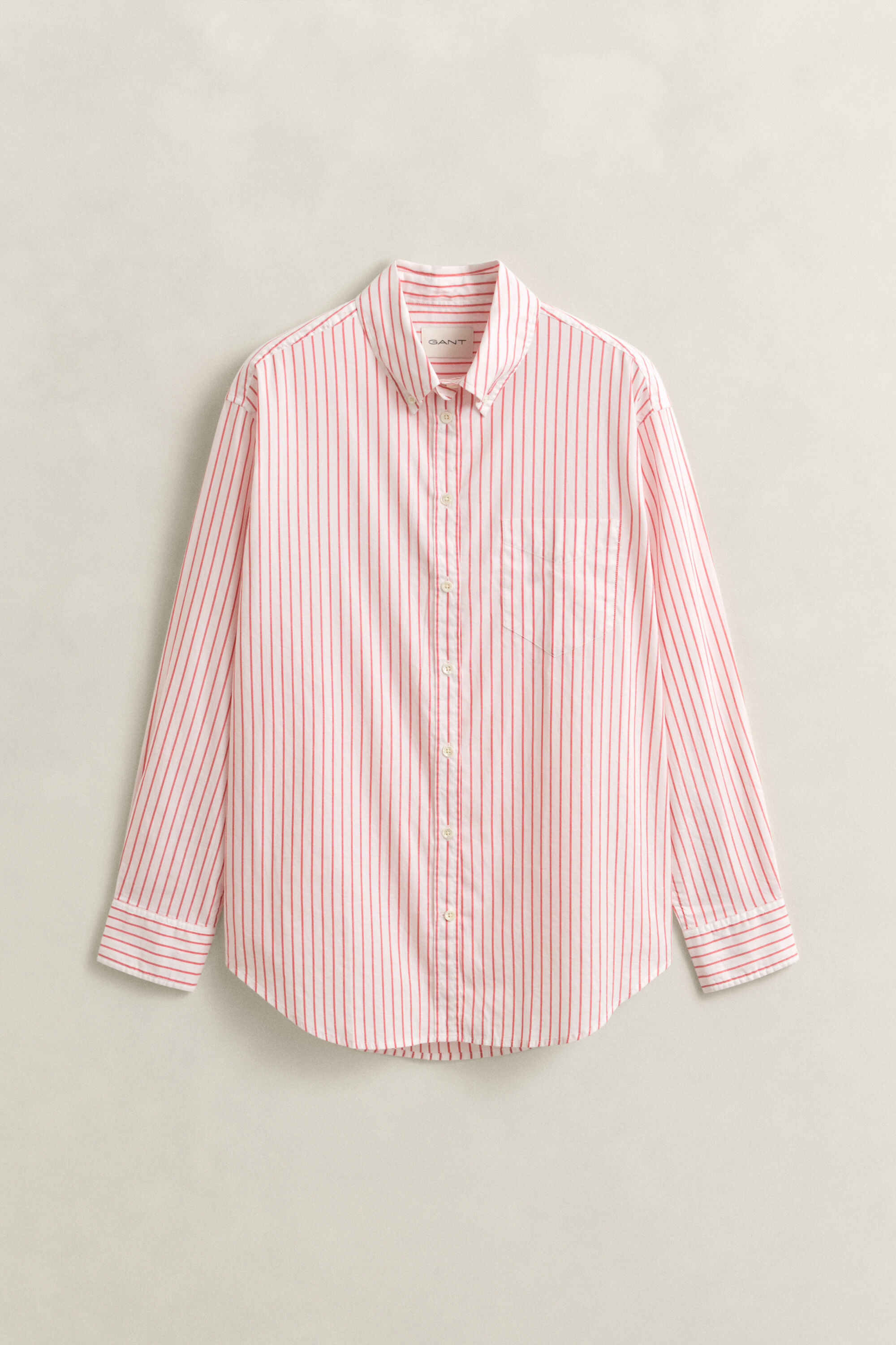 Luxury Oxford-Bluse mit Streifen