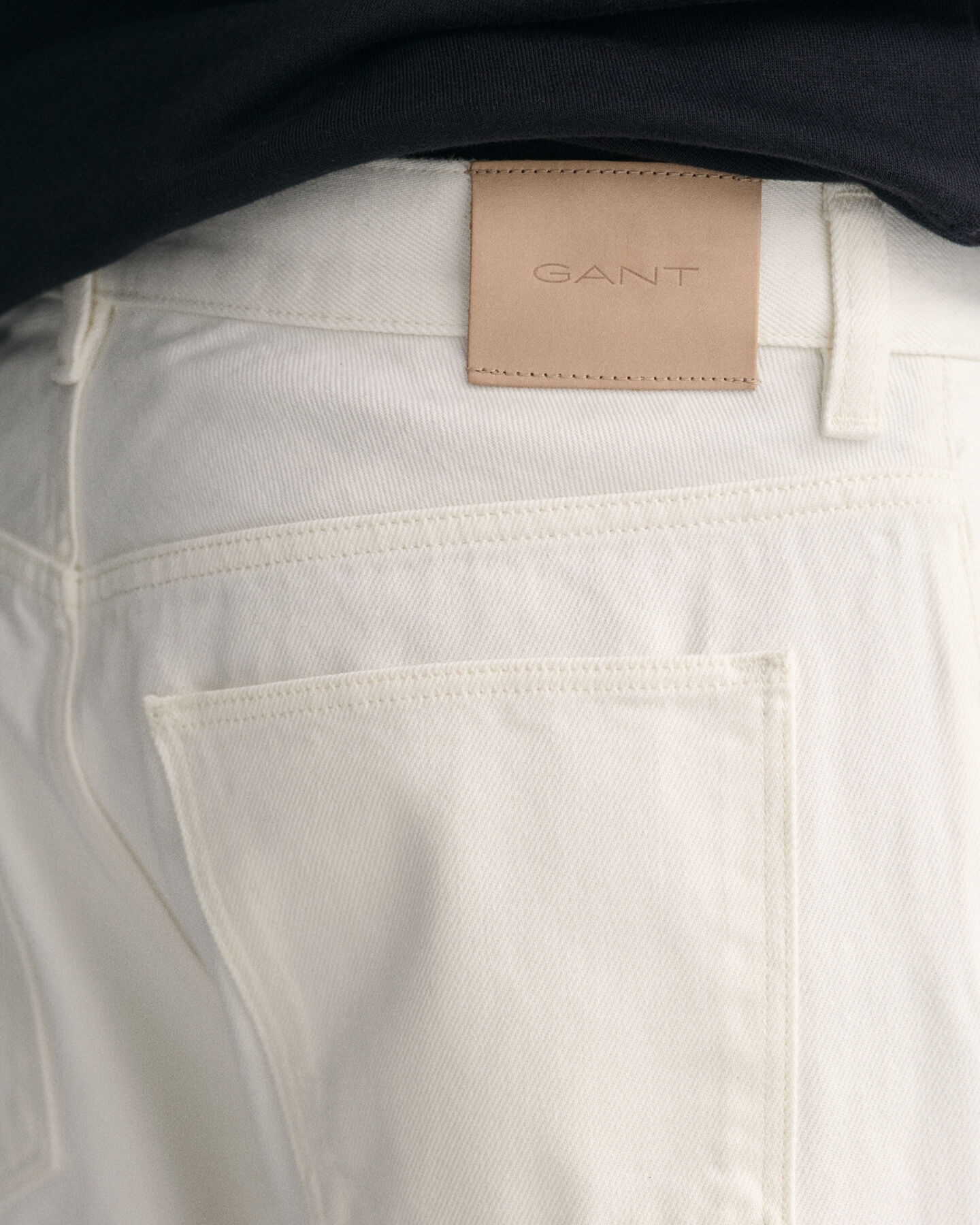 Straight Fit Jeans in Weiß