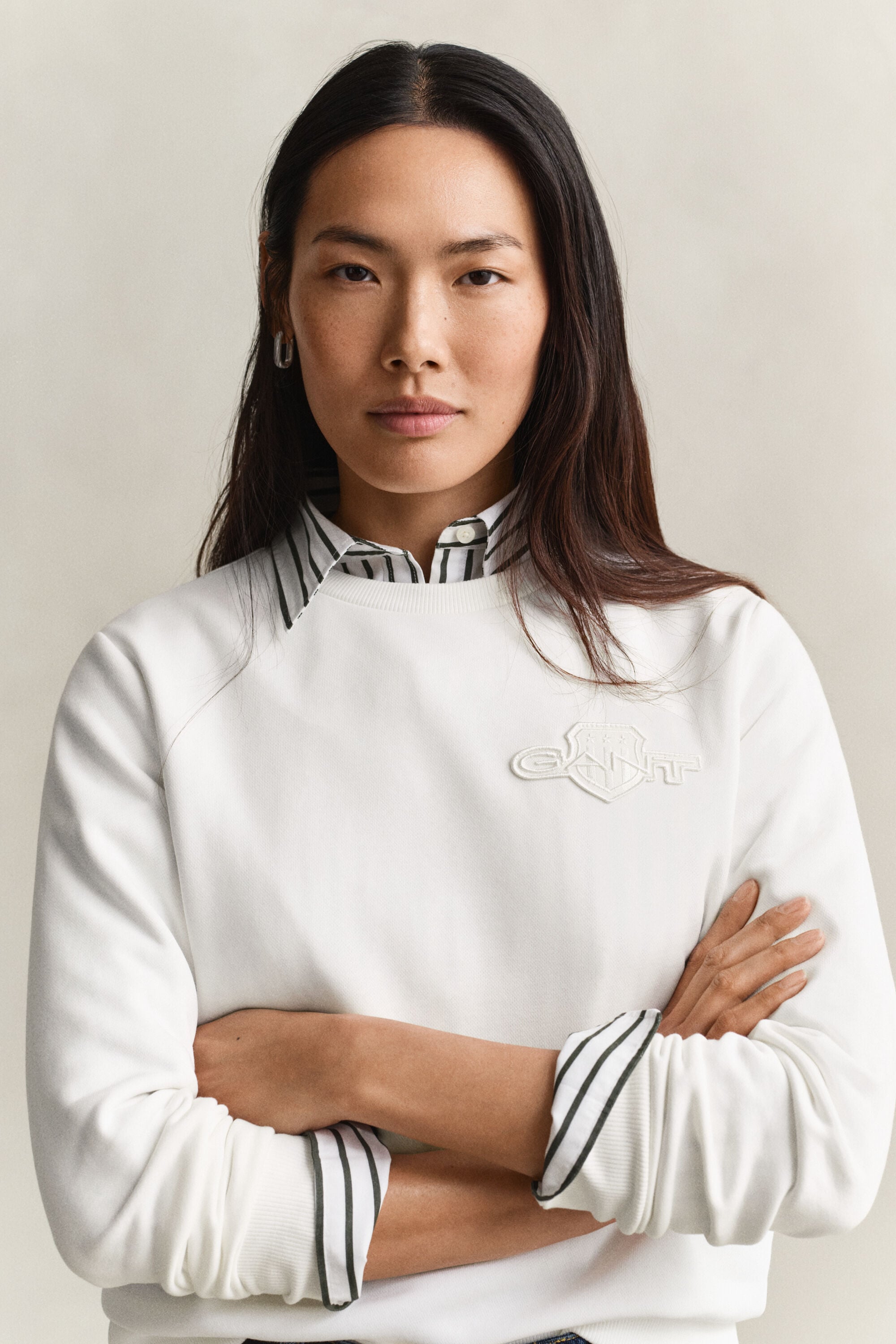 Tonal Shield Sweatshirt