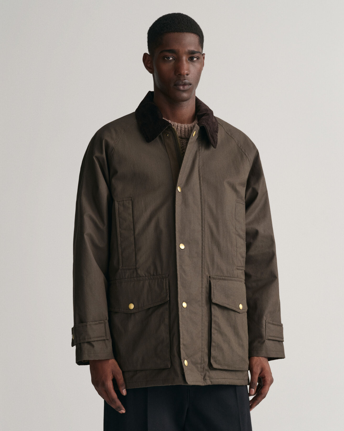 Waxed Cotton Jacke