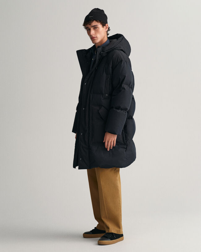 Long Puffer Daunenjacke