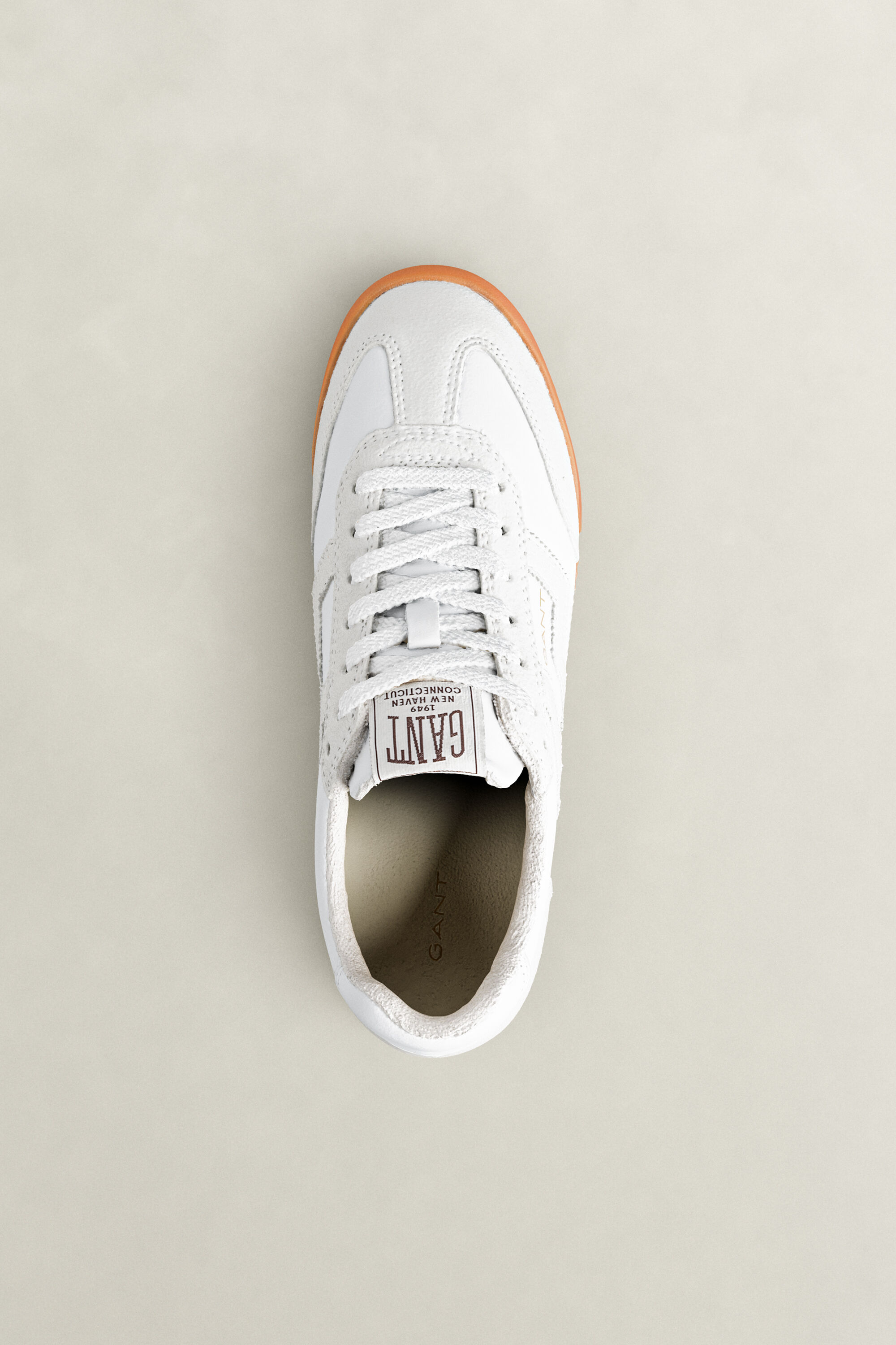 Beylana Sneaker aus Leder — WHITE