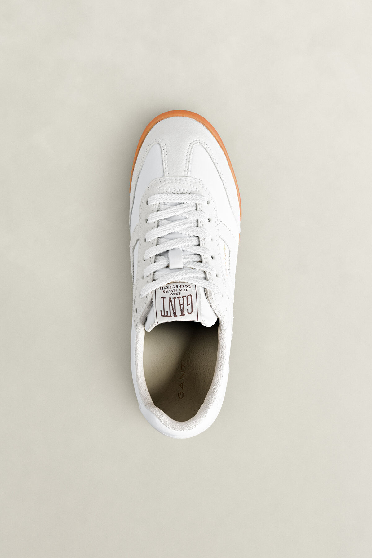 Beylana Sneaker aus Leder — WHITE
