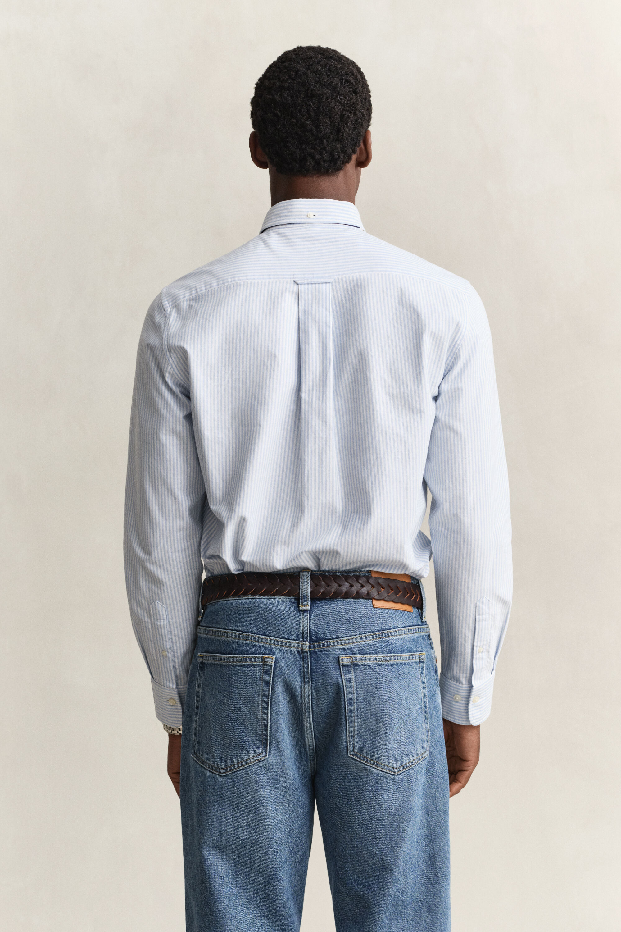 Banker Stripe Classic Oxford-Hemd