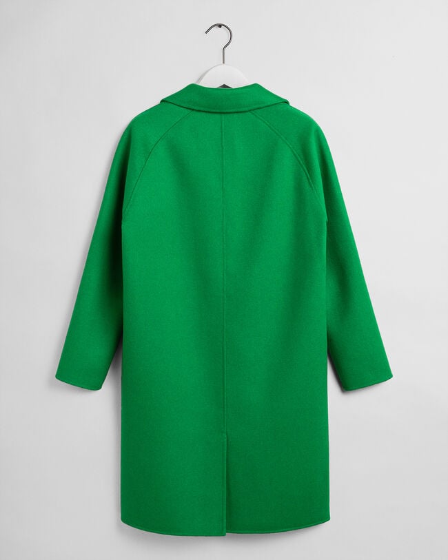 Melierter handgen&auml;hter Mantel