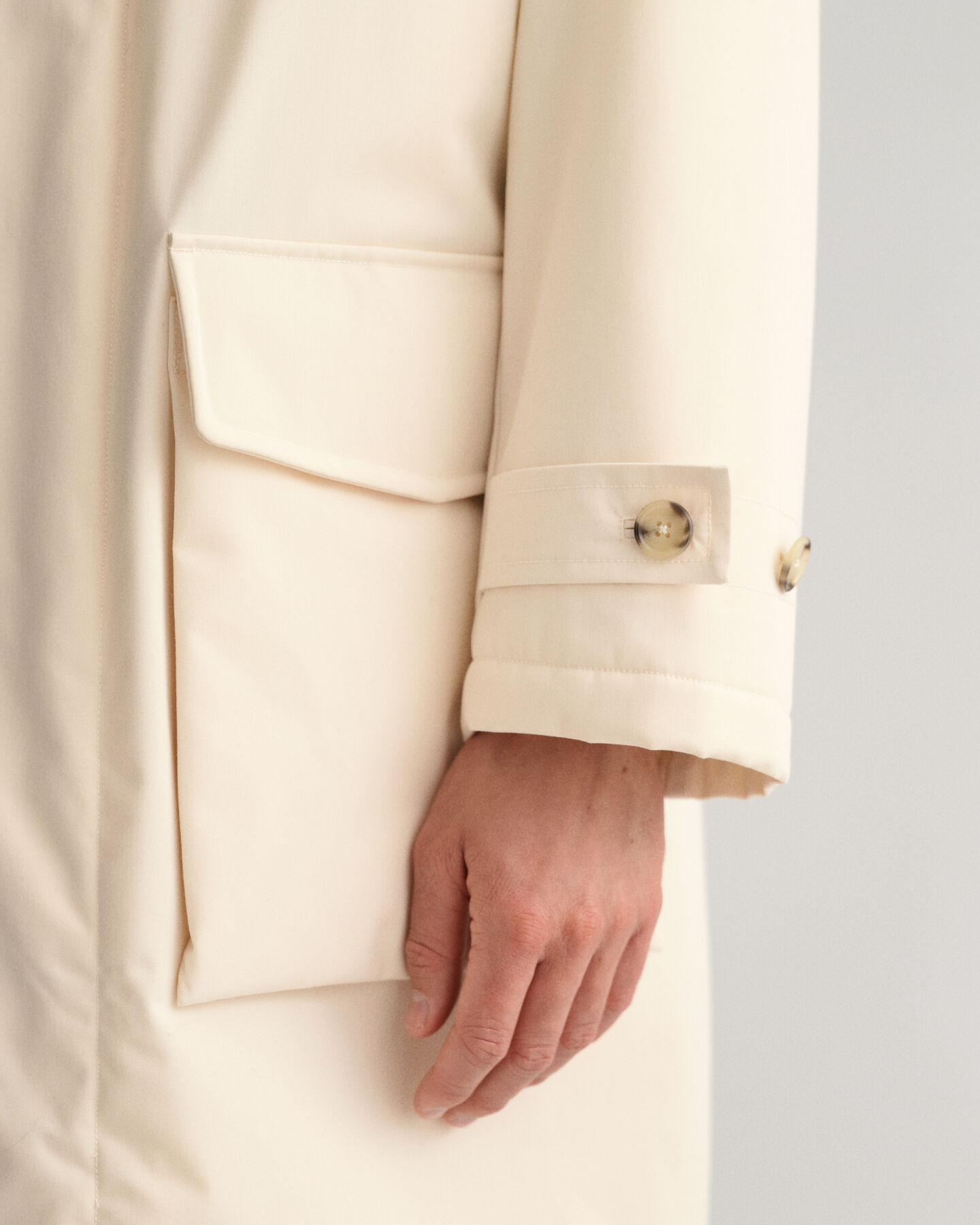 Schwerer Utility Wintermantel