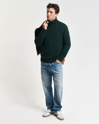 Rollkragenpullover aus Wollgemisch