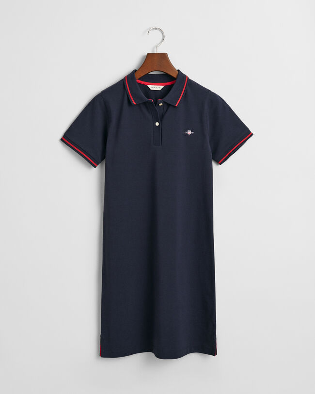 Teen Girls Tailliertes Piqu&eacute;-Polokleid