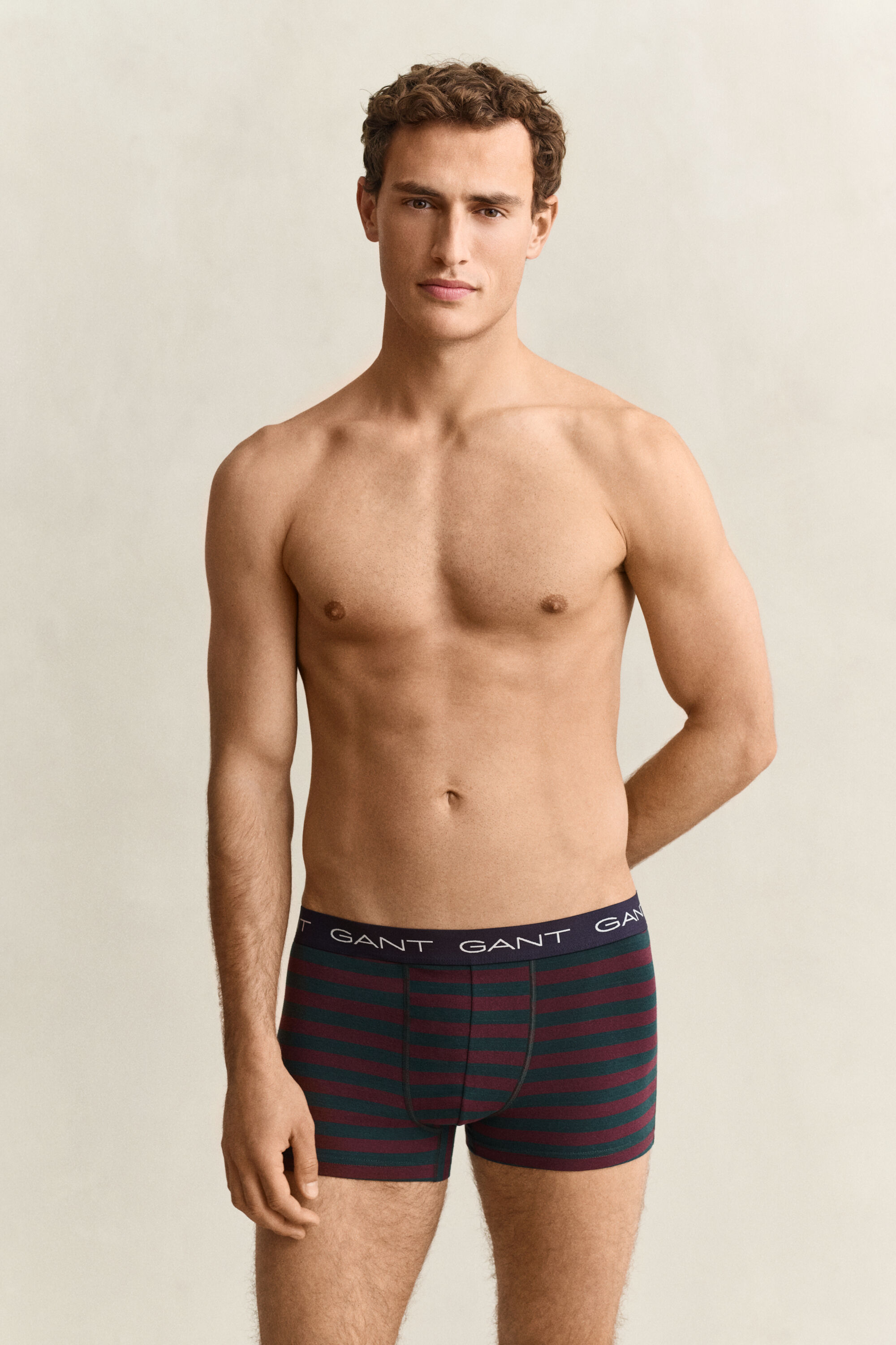 3er-Pack Boxershorts mit Streifen in Geschenkbox
