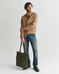 Harrington Jacke aus Wollgemisch