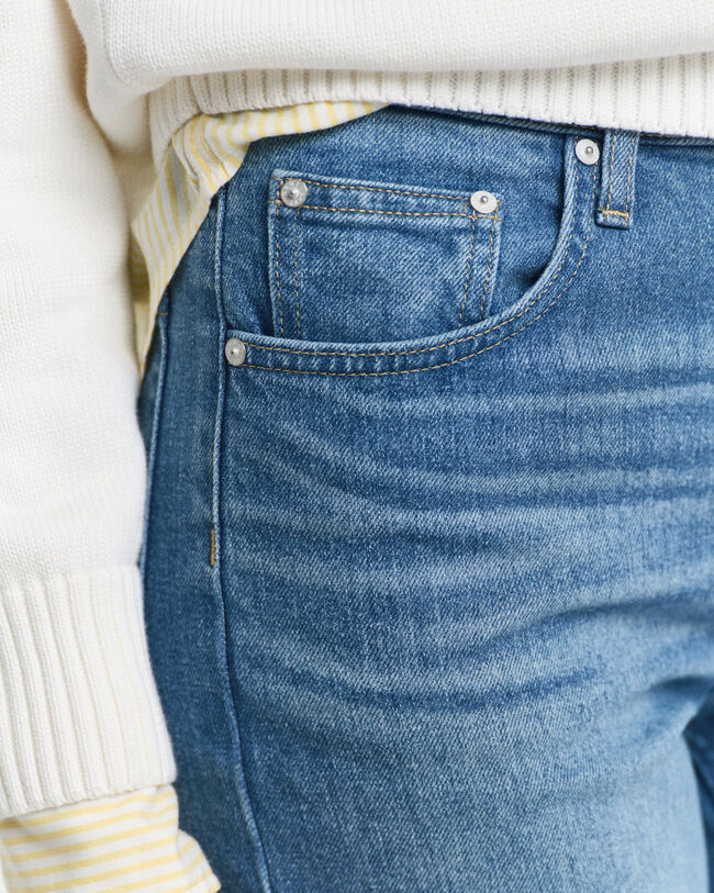 Jeans mit geradem Bein