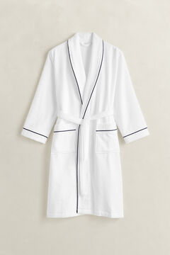 Velours Bademantel — WHITE 2
