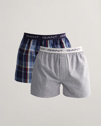 2er-Pack Gewebte Logo Boxershorts