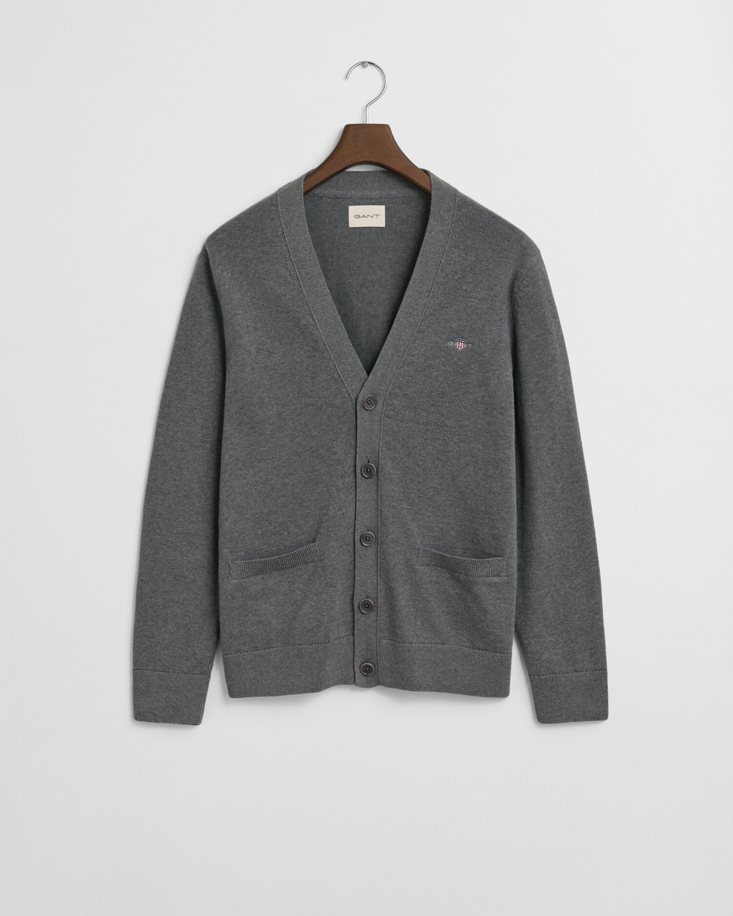 Casual Cotton Strickjacke