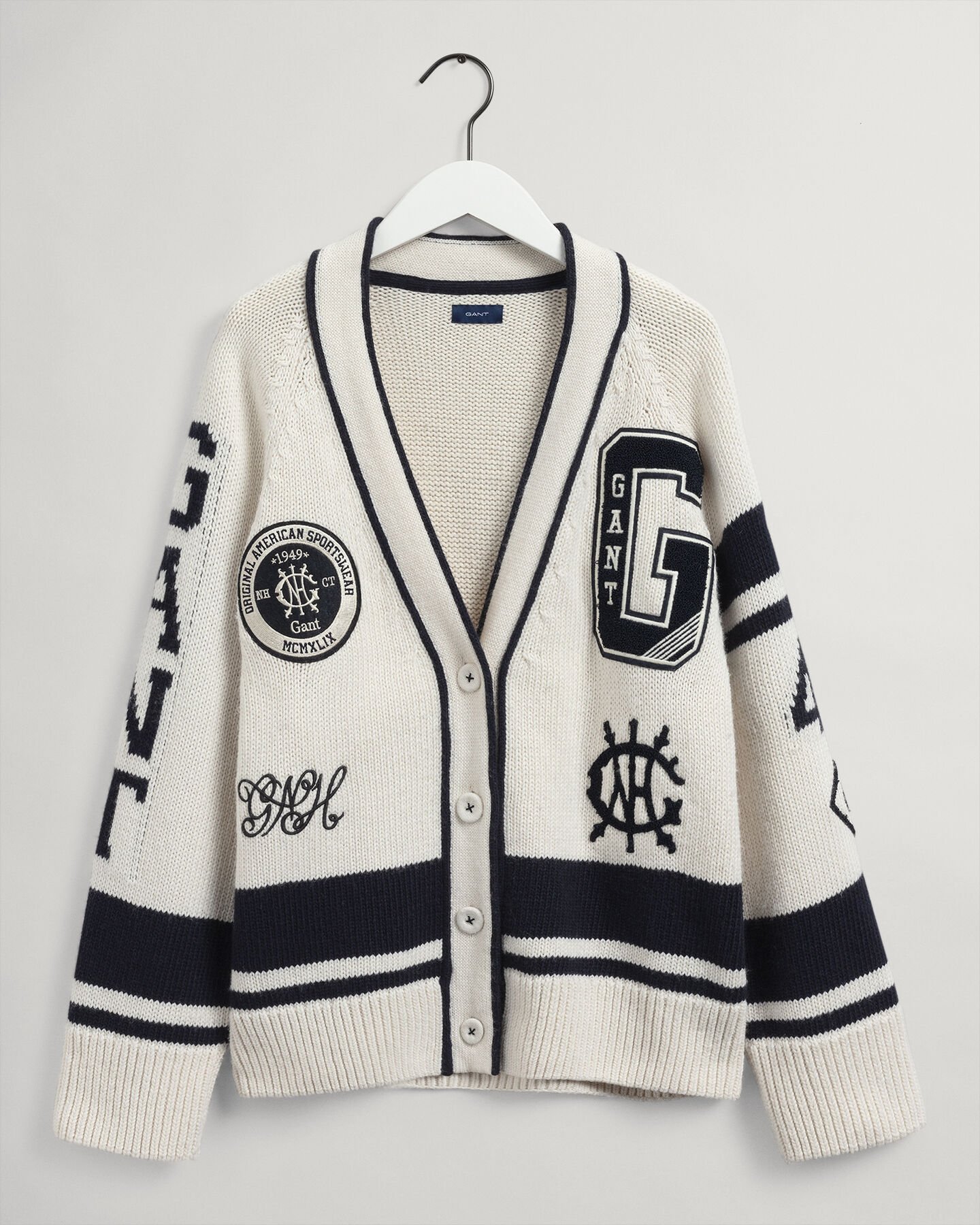 GANT Varsity Strickjacke