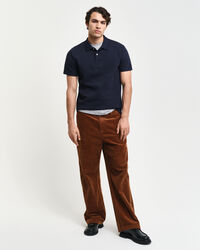 Waffle Textured Poloshirt