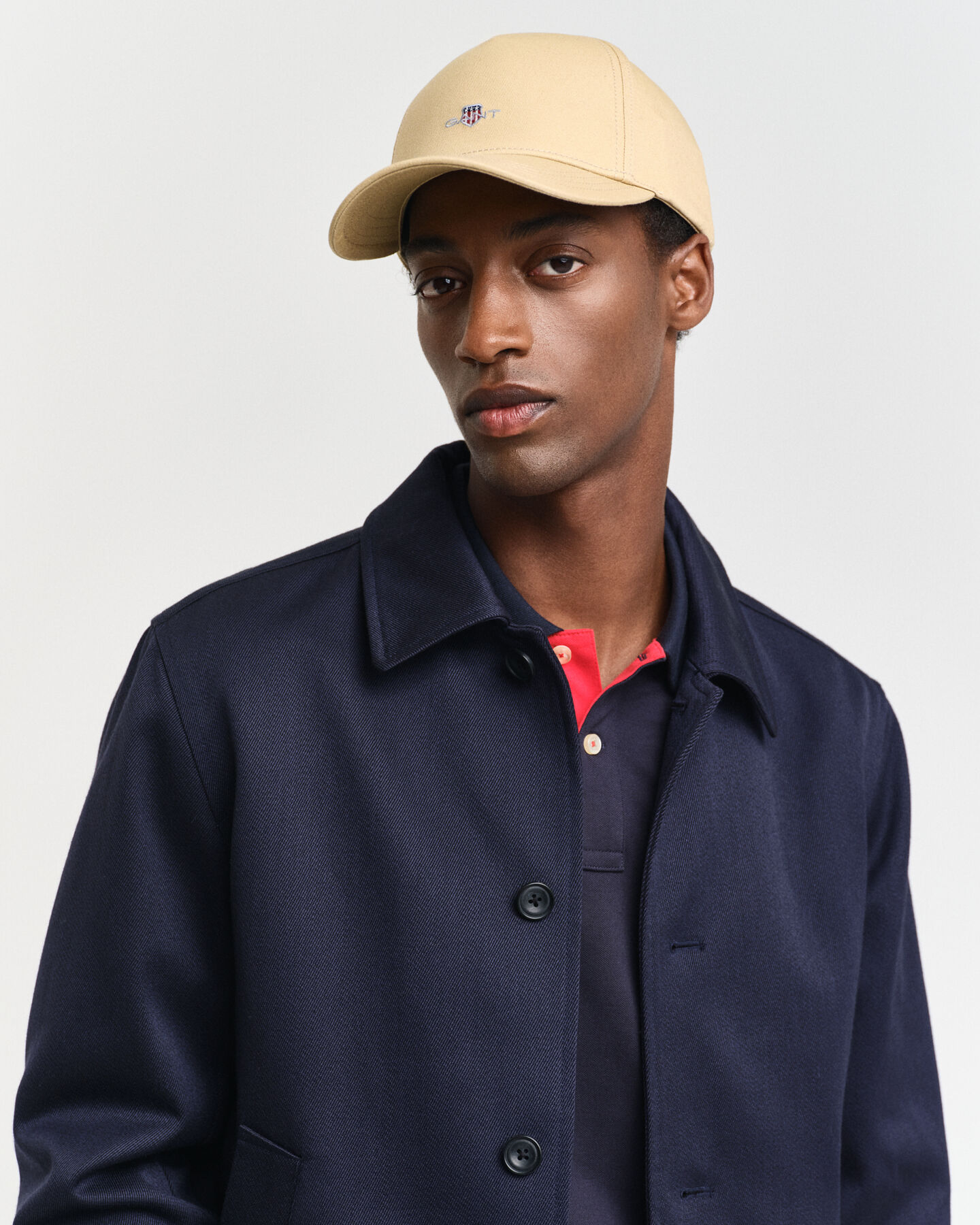 Teens Shield Cap aus Baumwolltwill