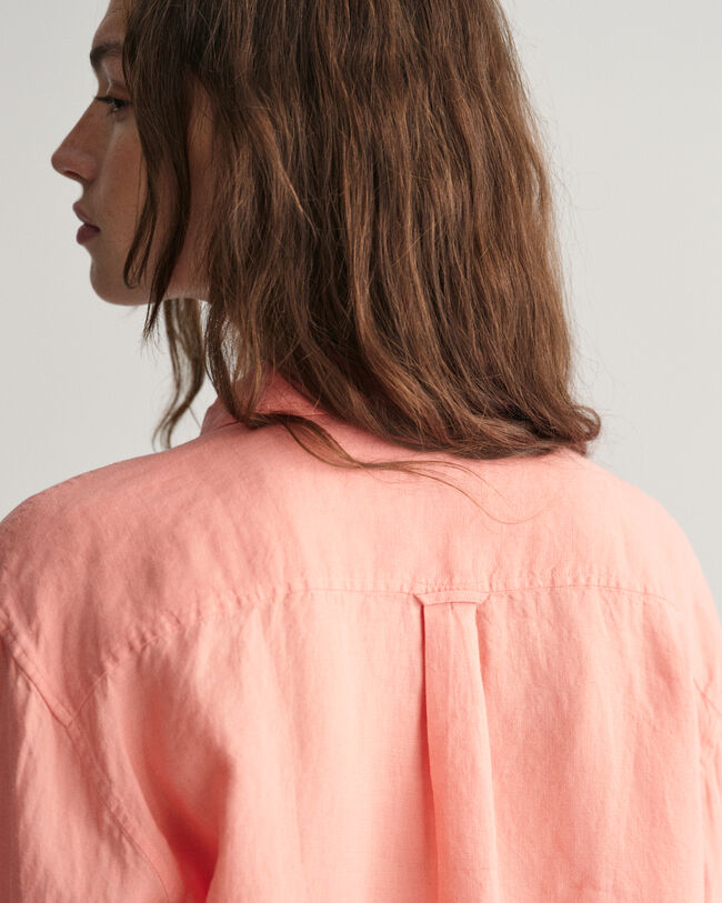 Relaxed Fit Leinen Bluse