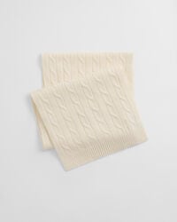 Zopfstrick Wollschal