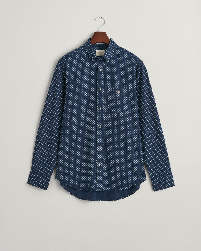 Regular Fit Hemd mit Micro-Print