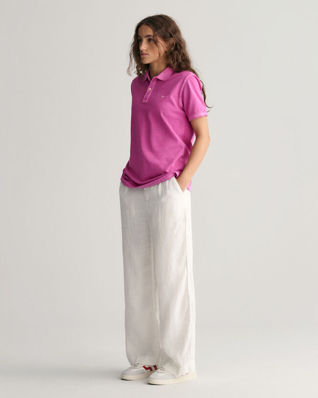 Teens Sunfaded Piqu&eacute; Poloshirt