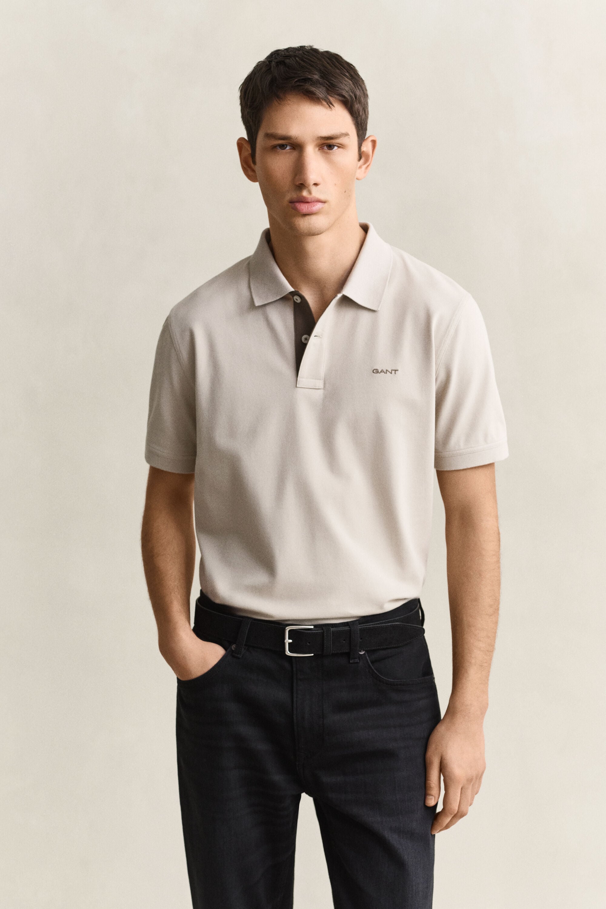 Kontrast Piqué Poloshirt