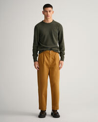 Chinohose mit Bundfalten