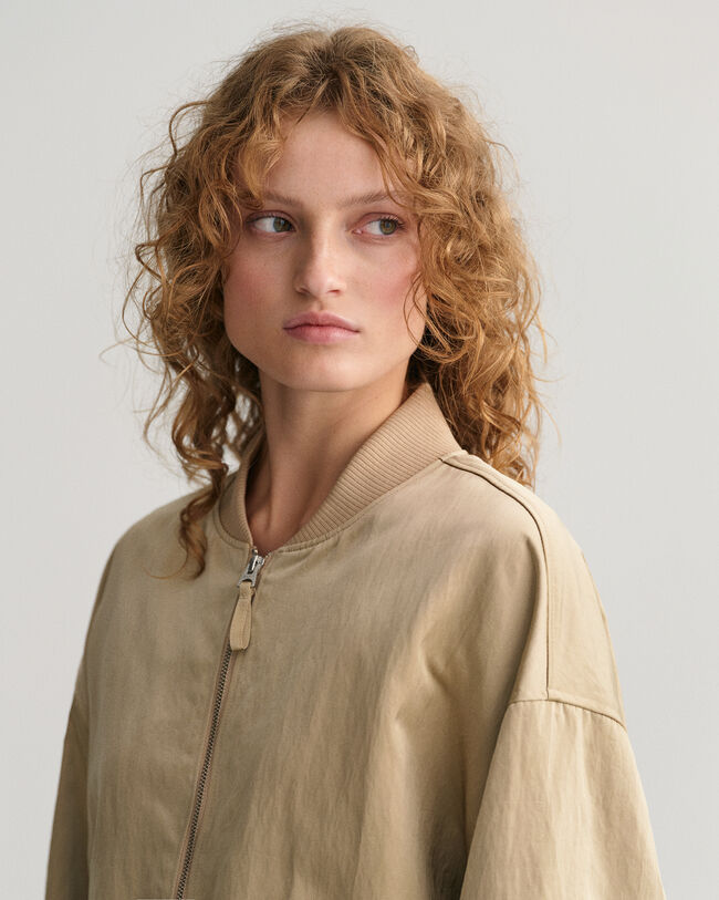 Satin Bomberjacke