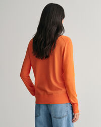 Feinstrick V-Neck Pullover