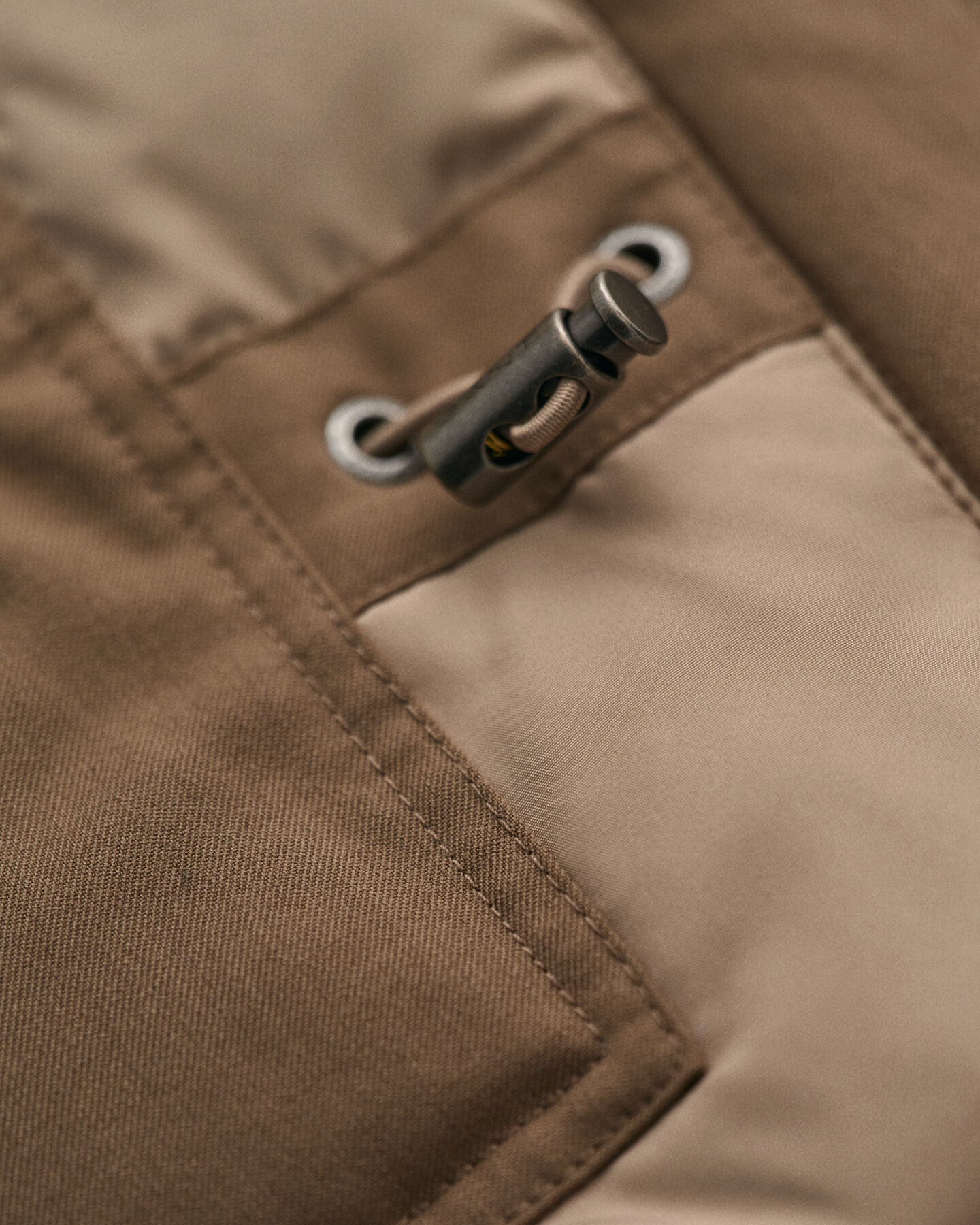 Wattierte Feldjacke aus Flanell