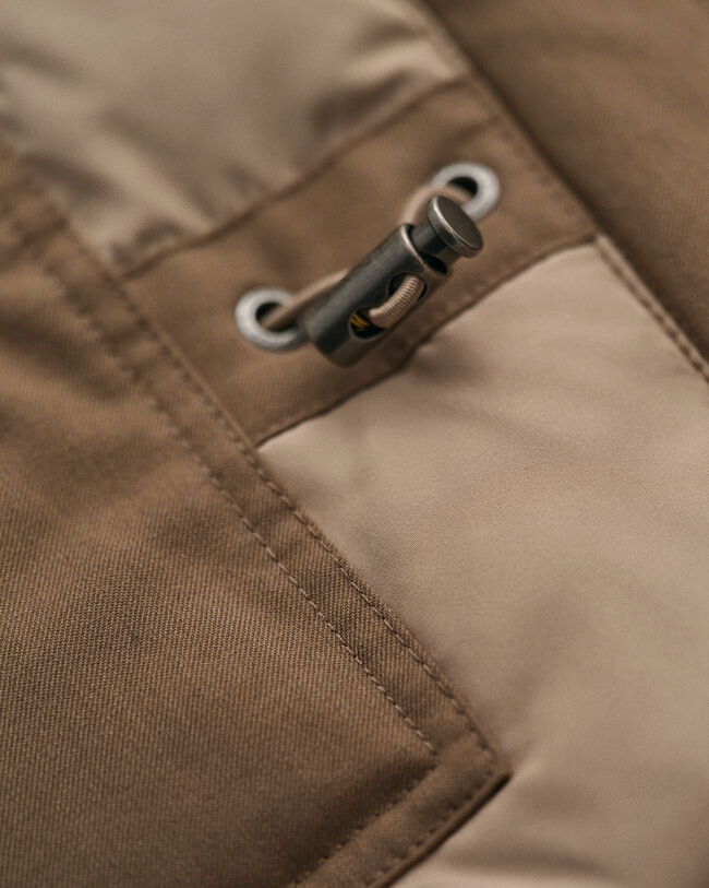 Wattierte Feldjacke aus Flanell