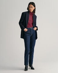 Rigid Jeans mit geradem Bein