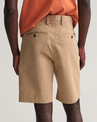 Hallden Slim Fit Twill-Shorts