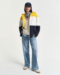 Sailing Jacke im Blockfarbendesign