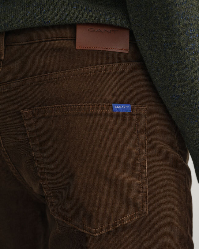 Hayes Slim Fit Cord-Jeans