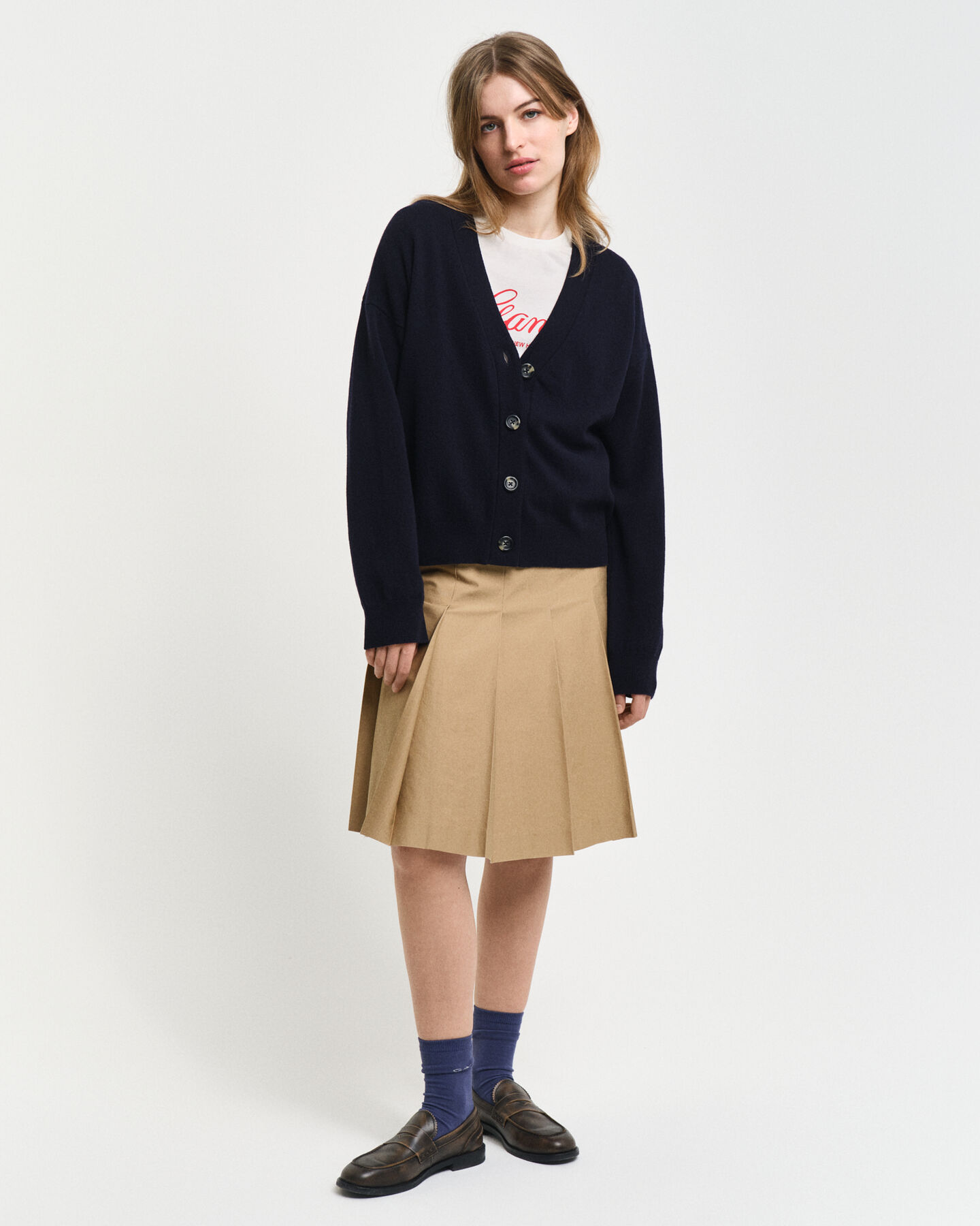 Strickjacke aus Super Fine Lambswool