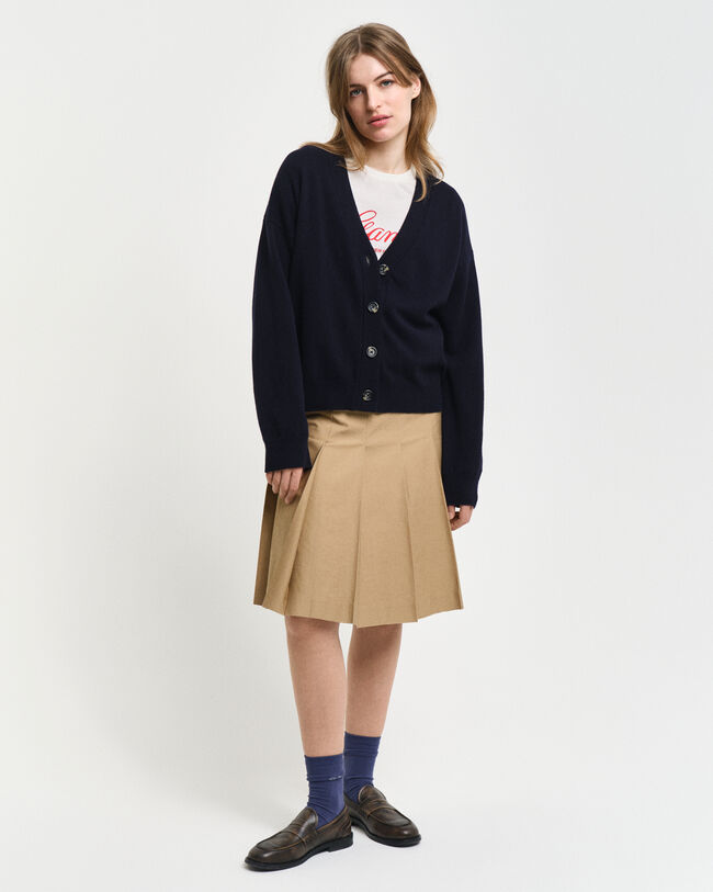 Strickjacke aus Super Fine Lambswool