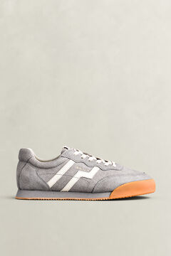 Beylana Suede Sneakers — CONCRETE GREY 5