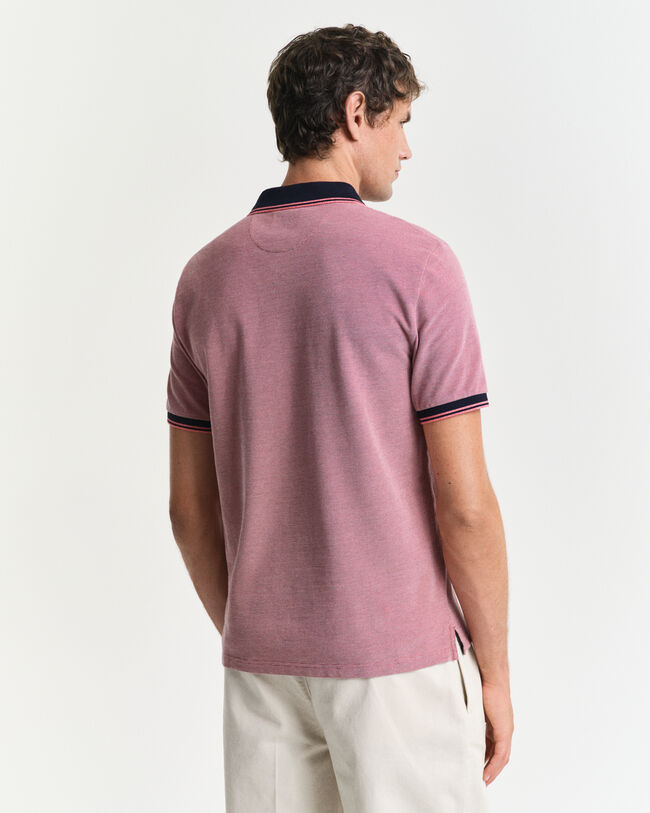 Oxford Piqu&eacute; Poloshirt in 4 Farben