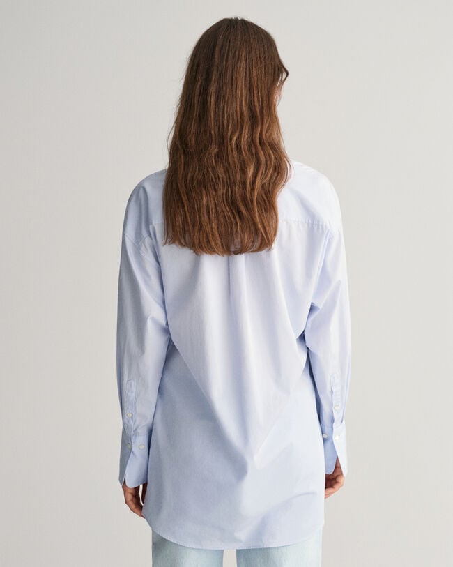 Oversized Wickelbluse