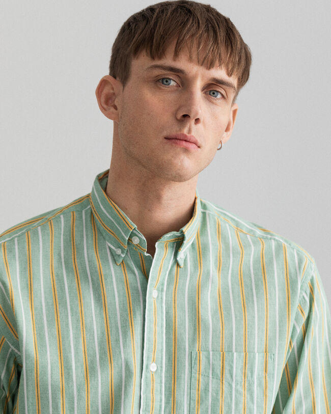 Relaxed Fit Fil-&agrave;-Fil Hemd