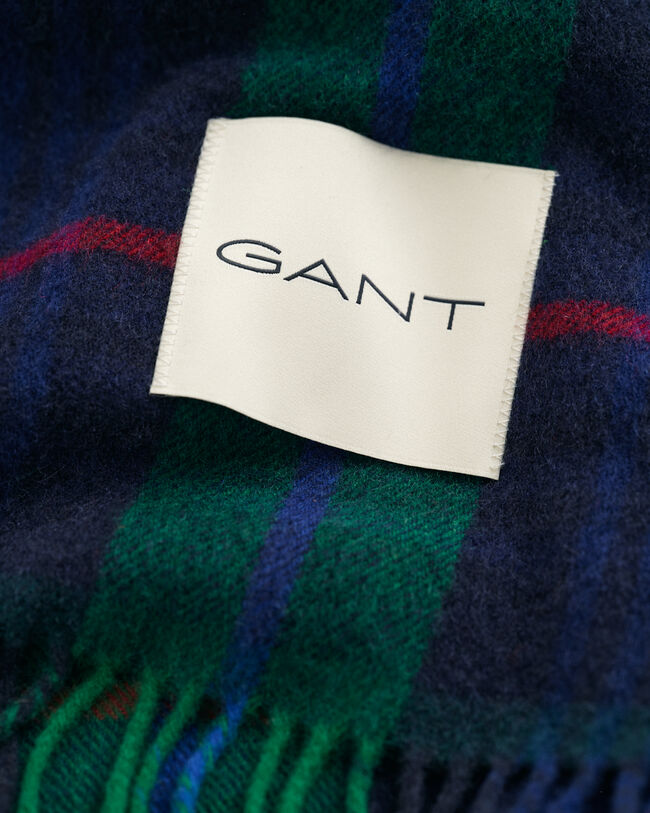 Karierter Schal mit Kaschmiranteil