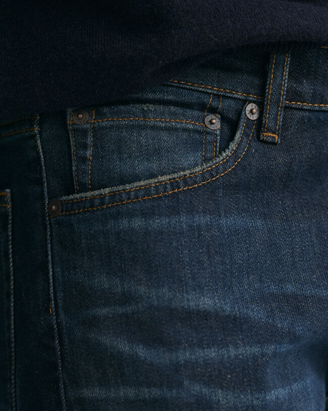 Regular Fit Archive Wash Jeans