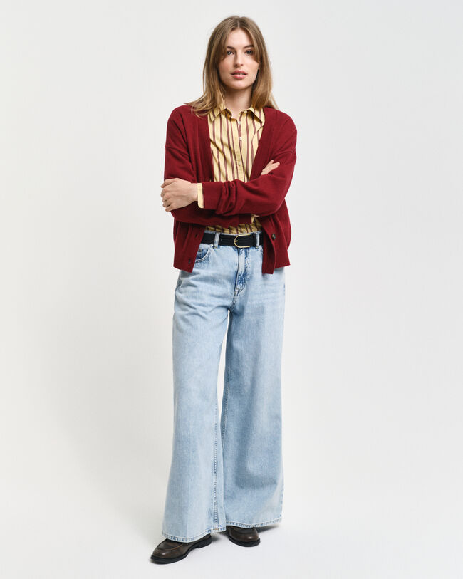 Superfine Lambswool Strickjacke