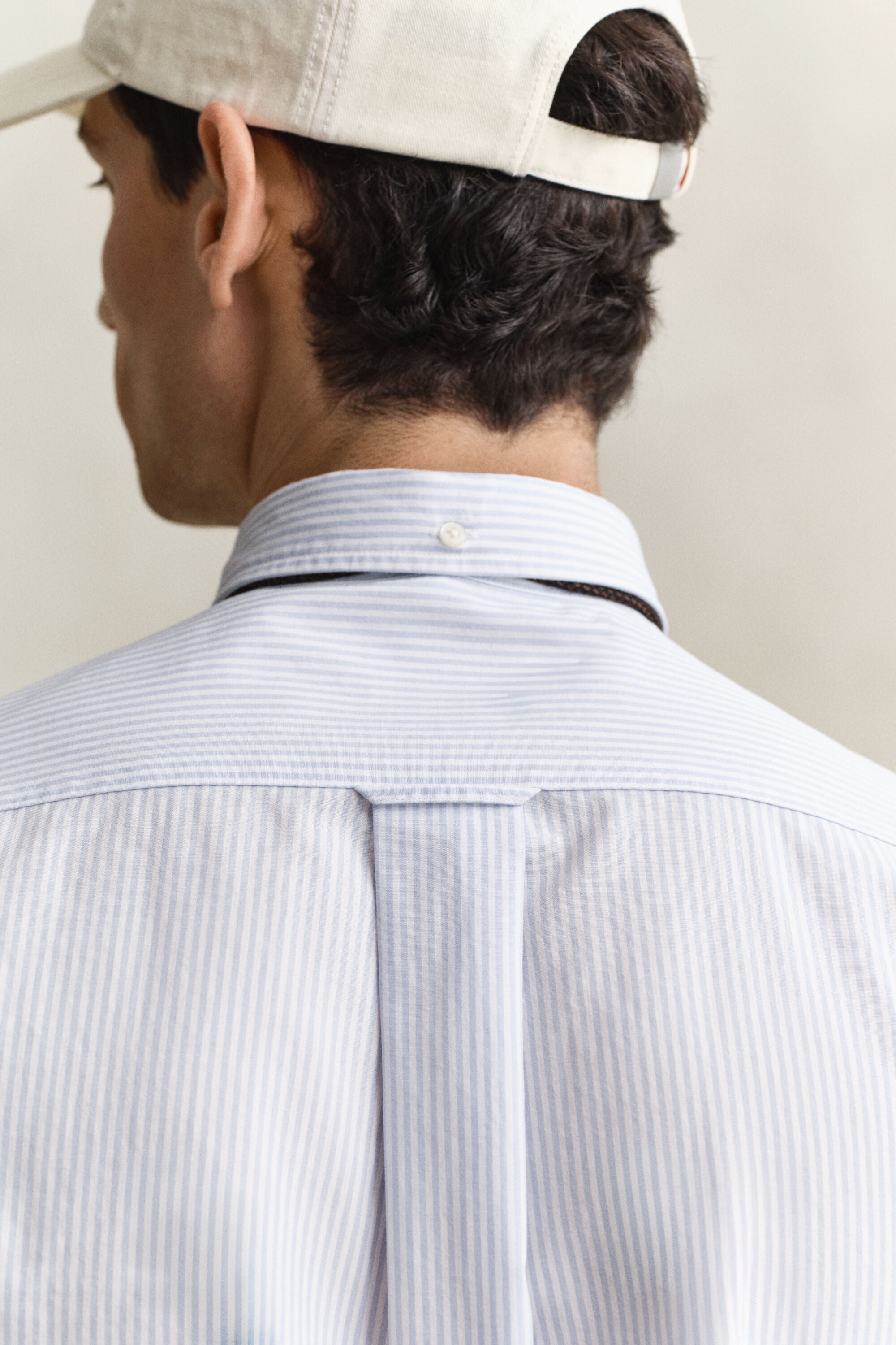 Banker Stripe Classic Popeline Hemd